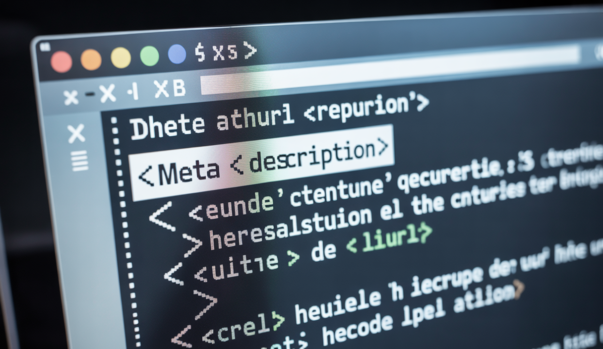 Résumé concis d'une page web destiné à améliorer le référencement et inciter au clic sur les résultats des moteurs de recherche